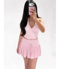 Fiona Halter Top - Rose